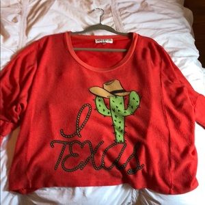 Wild fox Texas sweater